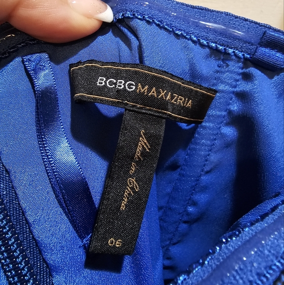 BCBGMAXAZRIA STRAPLESS DRESS - Picture 4 of 4